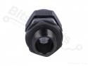 Cable gland 5-10mm M16 IP68 water/dustproof black
